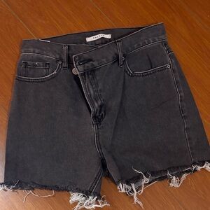 PacSun Black Jean Shorts